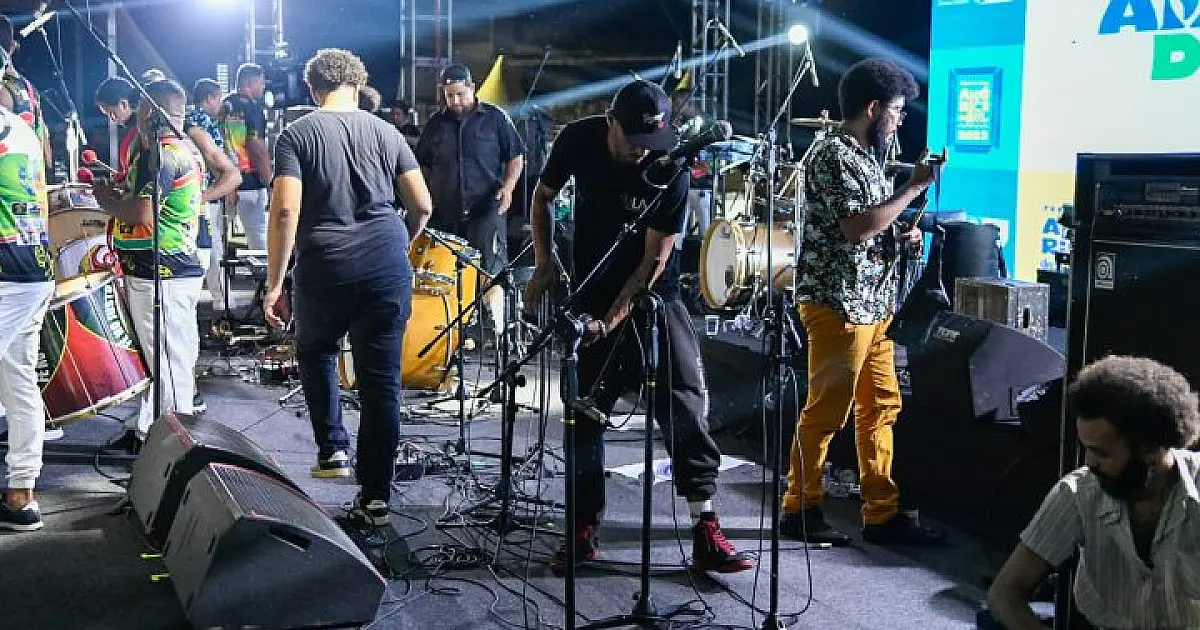 Turma do backstage garantiu espetáculo para público no Festival América do Sul
