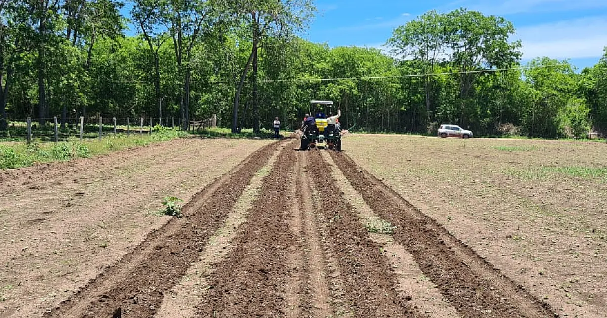 Produção rural de Ladário conta com novo maquinário cedido pelo governo