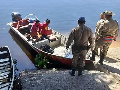 Mulher que passava mal há 4 dias é resgatada por embarcação no Pantanal