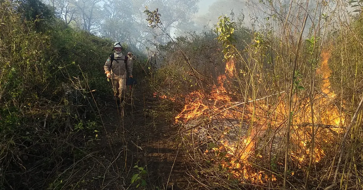 Novos focos de calor deslocam Bombeiros para a região do Paiaguás