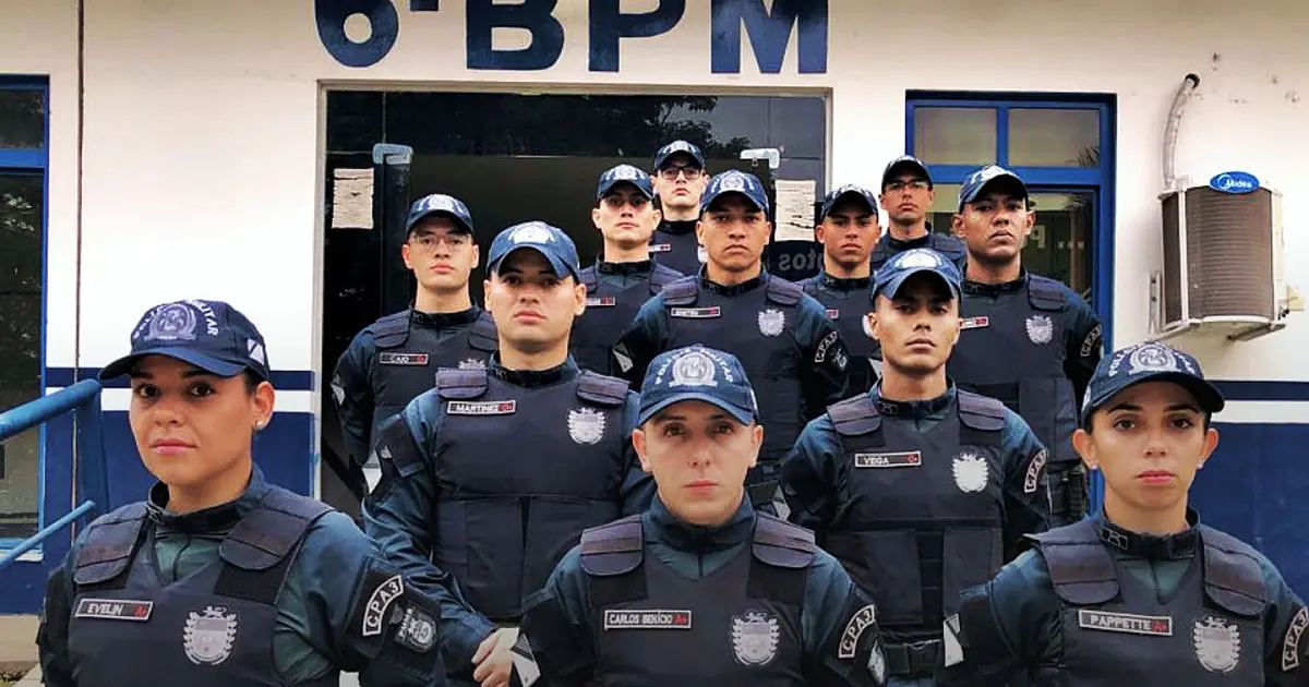PM de Corumbá recebe reforço de pessoal para "Operação Boas Festas"