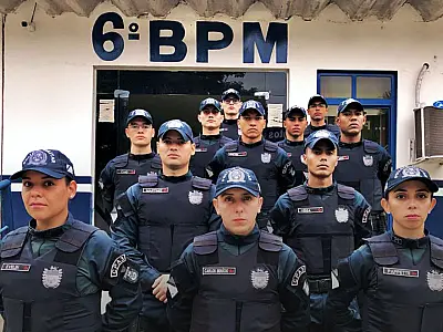 PM de Corumbá recebe reforço de pessoal para "Operação Boas Festas"