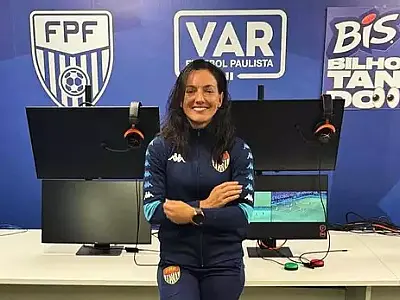 Árbitra de MS foi a comandante do VAR no jogo deste domingo