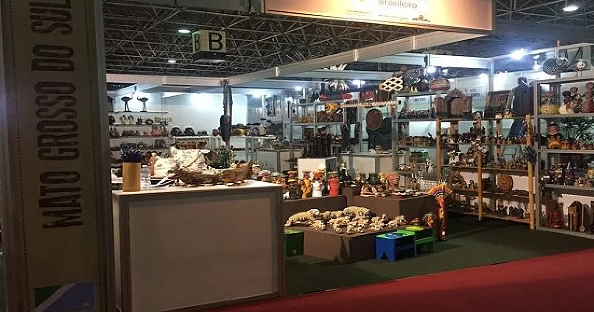 Artesanato de Mato Grosso do Sul participa de feira nacional em Belo Horizonte