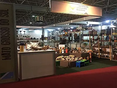 Artesanato de Mato Grosso do Sul participa de feira nacional em Belo Horizonte