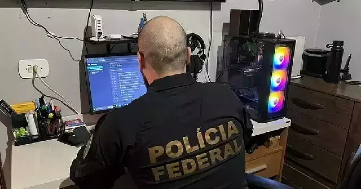 Homem é flagrado com conteúdo de abuso infantil durante operação da PF em Corumbá