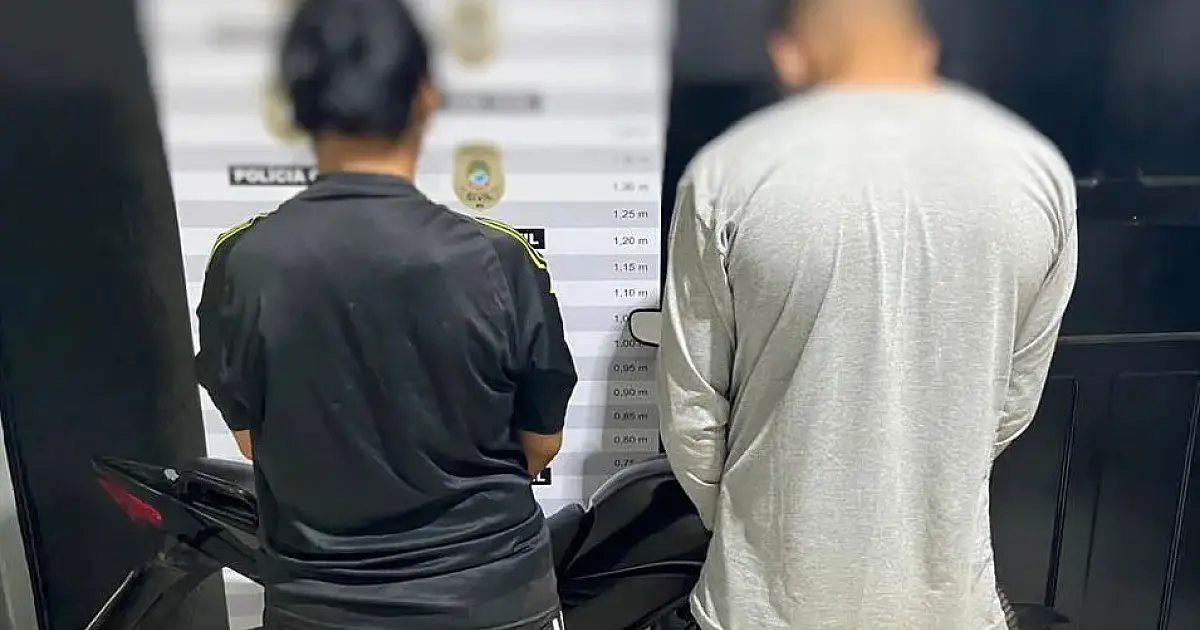 Casal que roubou moto à luz do dia é preso pela Civil de Ladário