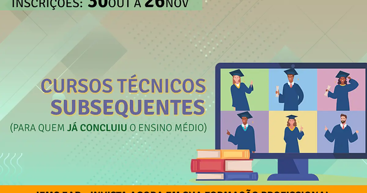 IFMS recebe até fim do mês inscrições em cursos técnicos EAD