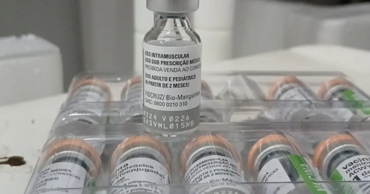 MS recebe mais de 50 mil doses da nova vacina contra meningite