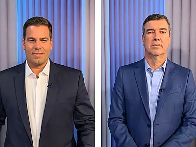 Contar e Riedel debatem pela última vez antes do votação de domingo