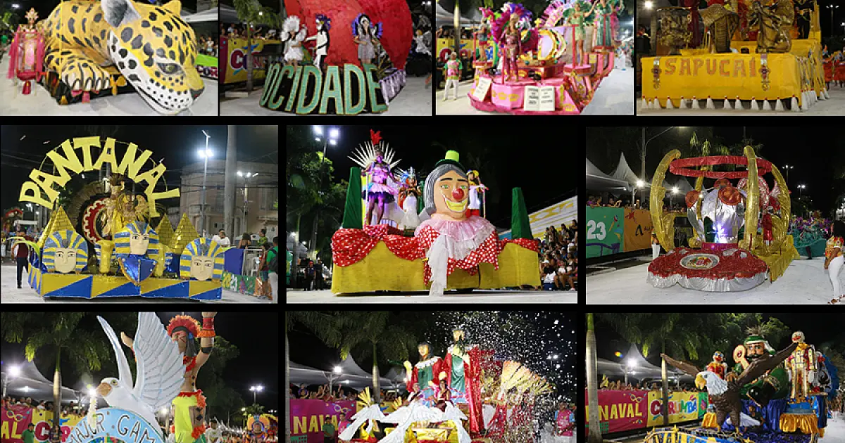 Apuração define hoje os campeões do Carnaval de Corumbá 2023