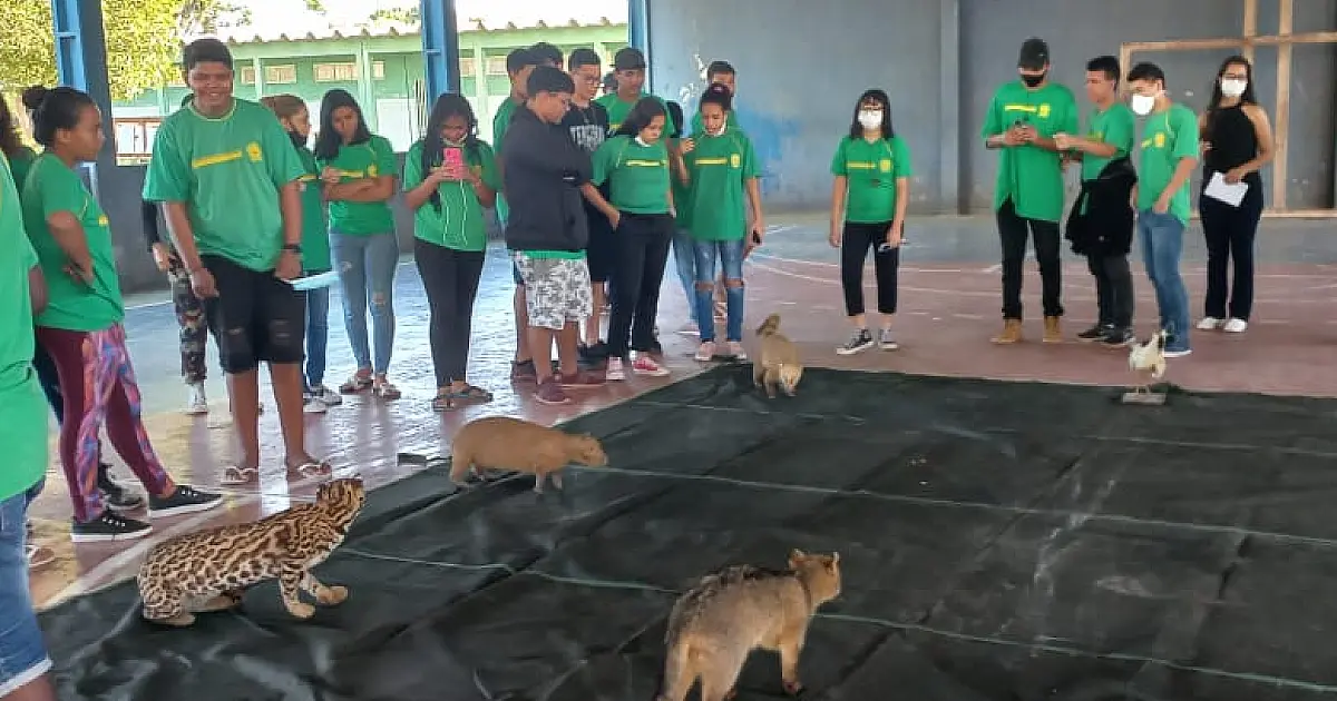 Palestras da PMA atinge mais de 400 estudantes nas atividades do mês do Meio Ambiente