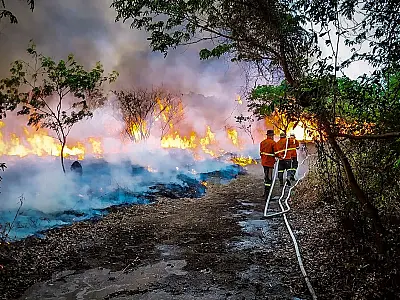 Incêndios entre MS e MT geram urgência de saúde nas comunidades ribeirinhas do Pantanal