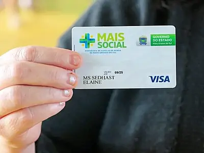 Governo deve bloquear cartões do Mais Social usados fora de Mato Grosso do Sul