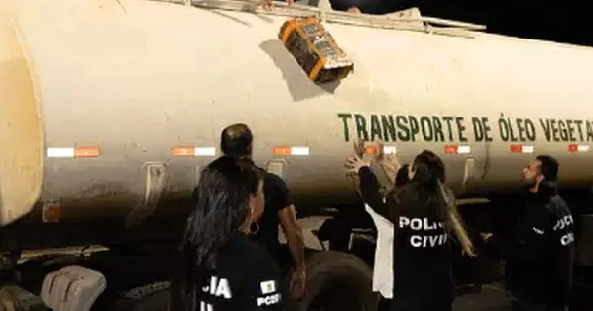 Homem é preso transportando R$ 12 milhões em drogas de MS para Brasília