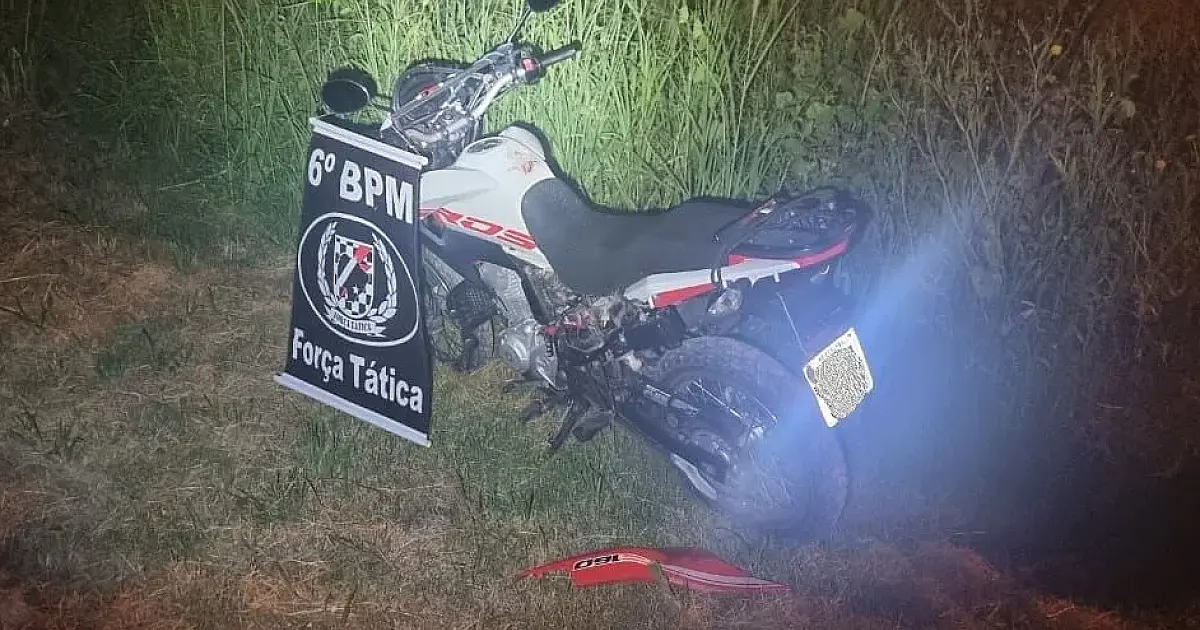 Boliviano foragido da justiça é preso por roubo de moto