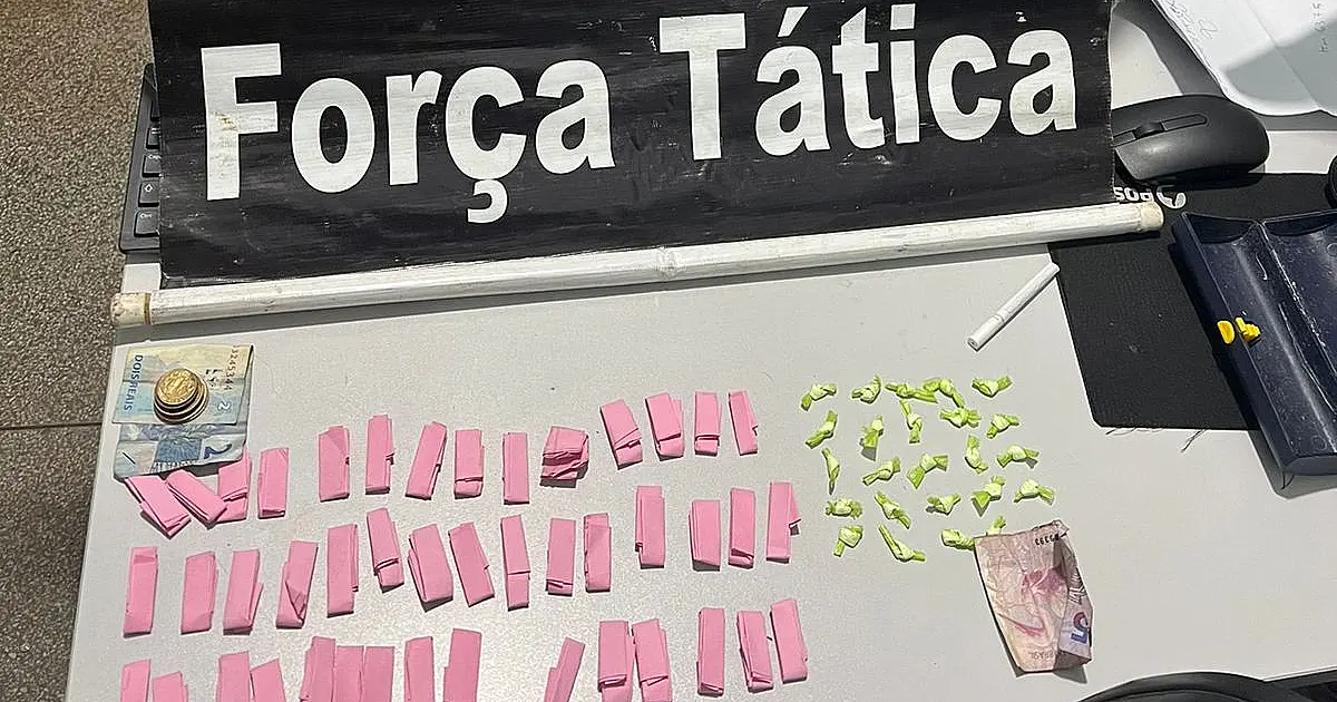 Dupla é presa por furto de fios de energia e tráfico de drogas