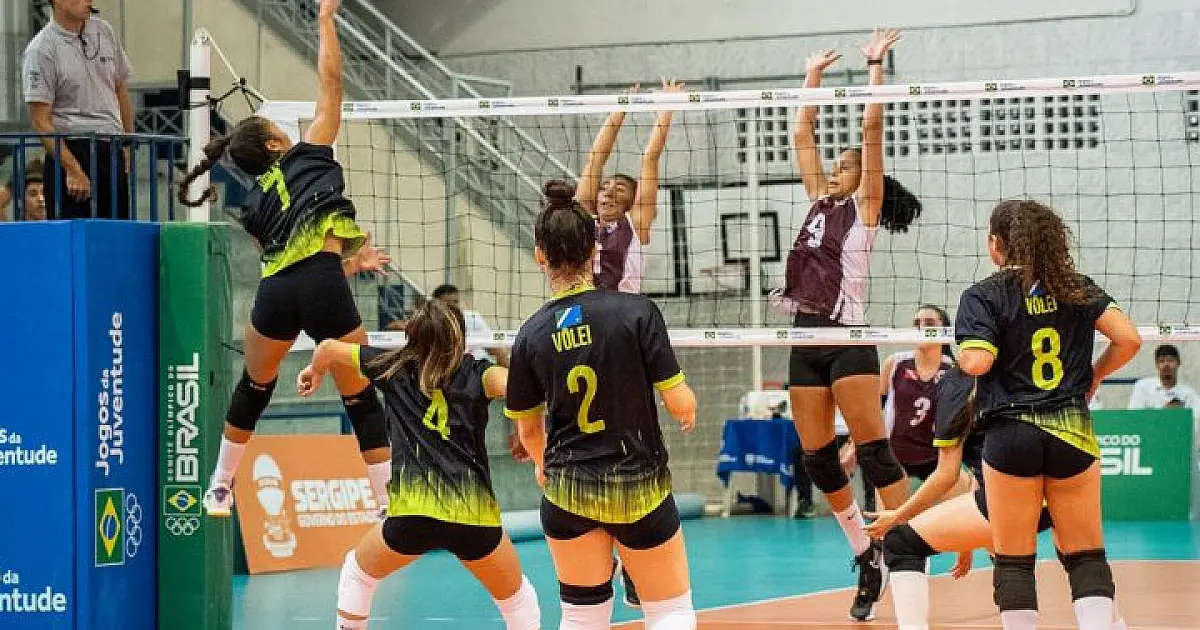 Etapa do voleibol abre os Jogos Escolares da Juventude de Mato Grosso do Sul