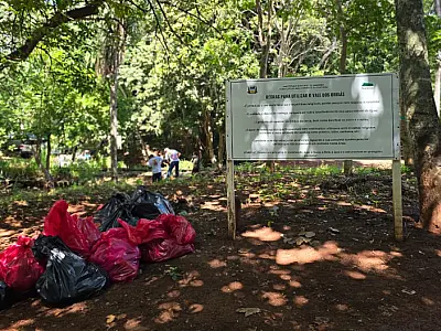 Vale dos Orixás recebe ação de limpeza e cuidado coletivo em Corumbá