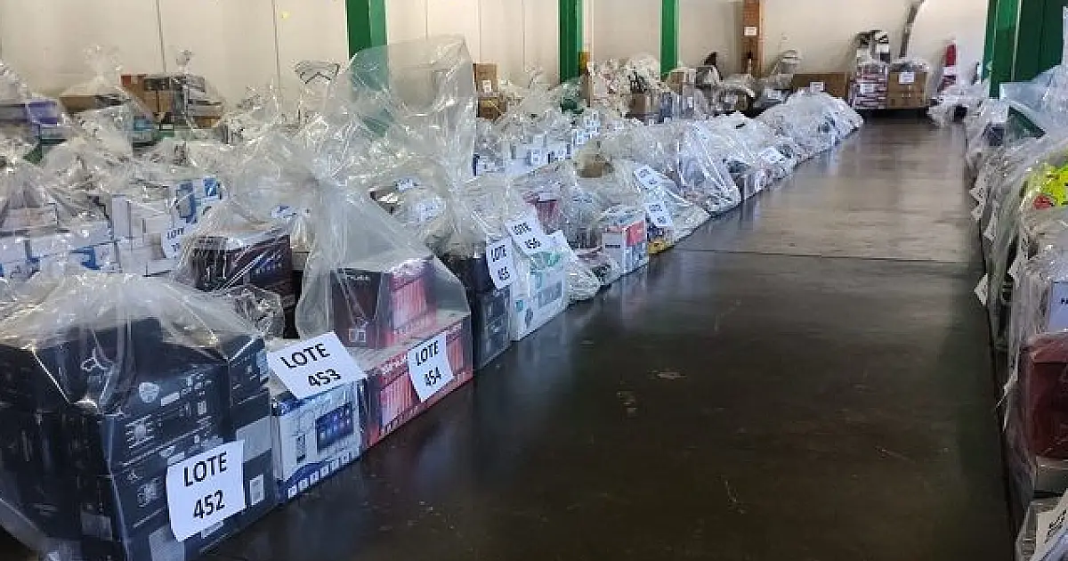 Leilão on-line da Sefaz tem quase mil lotes de produtos