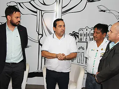Ministro de Governo da Bolívia e comandante geral da Polícia boliviana visitam Corumbá