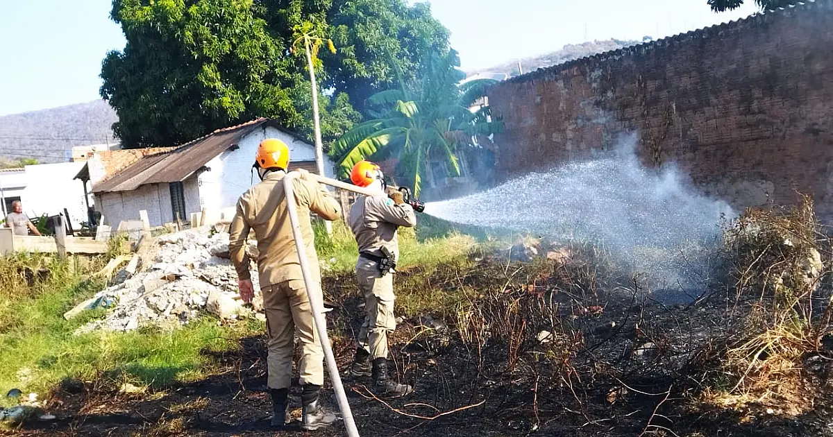 Incêndios em terrenos baldios salta de 5 em janeiro para 45 em junho