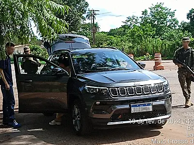 Carro furtado em São Paulo é recuperado em Corumbá