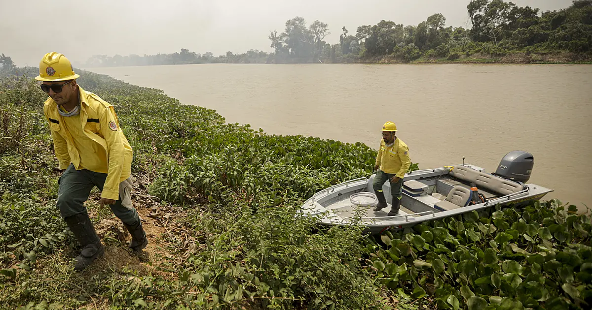 Nível do rio Paraguai pode atingir cota negativa em Ladário neste mês de agosto
