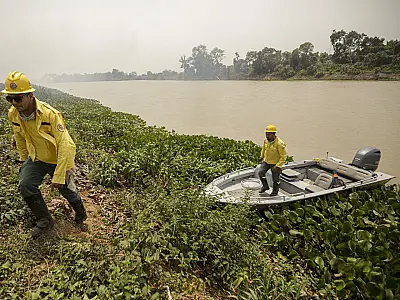 Nível do rio Paraguai pode atingir cota negativa em Ladário neste mês de agosto