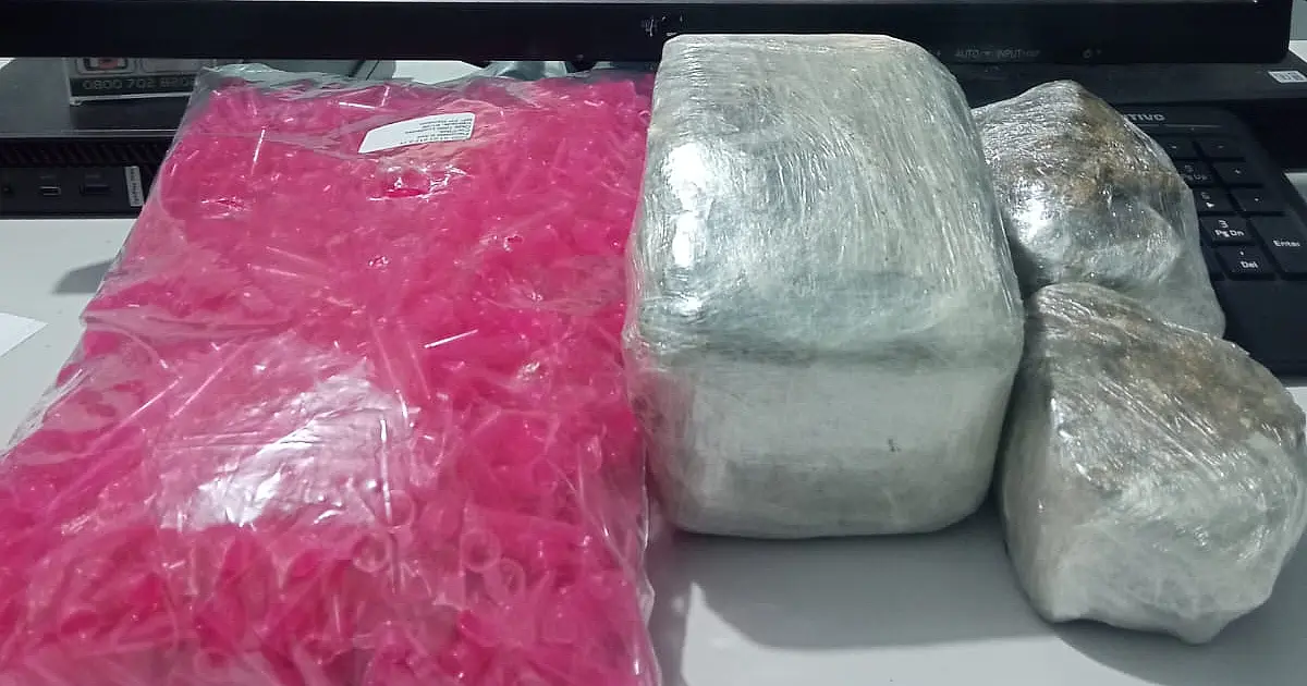 Preso por descumprir medida protetiva, autor invadiu casa da ex para preparar droga