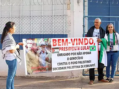 Palestinos de Corumbá agradecem Lula por apoio durante conflito na Faixa de Gaza