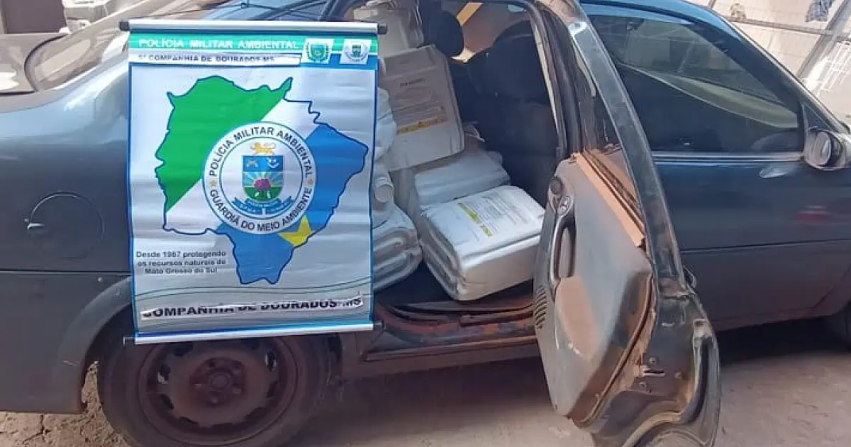 Homem é preso e multado em R$ 30 mil por contrabando de agrotóxico