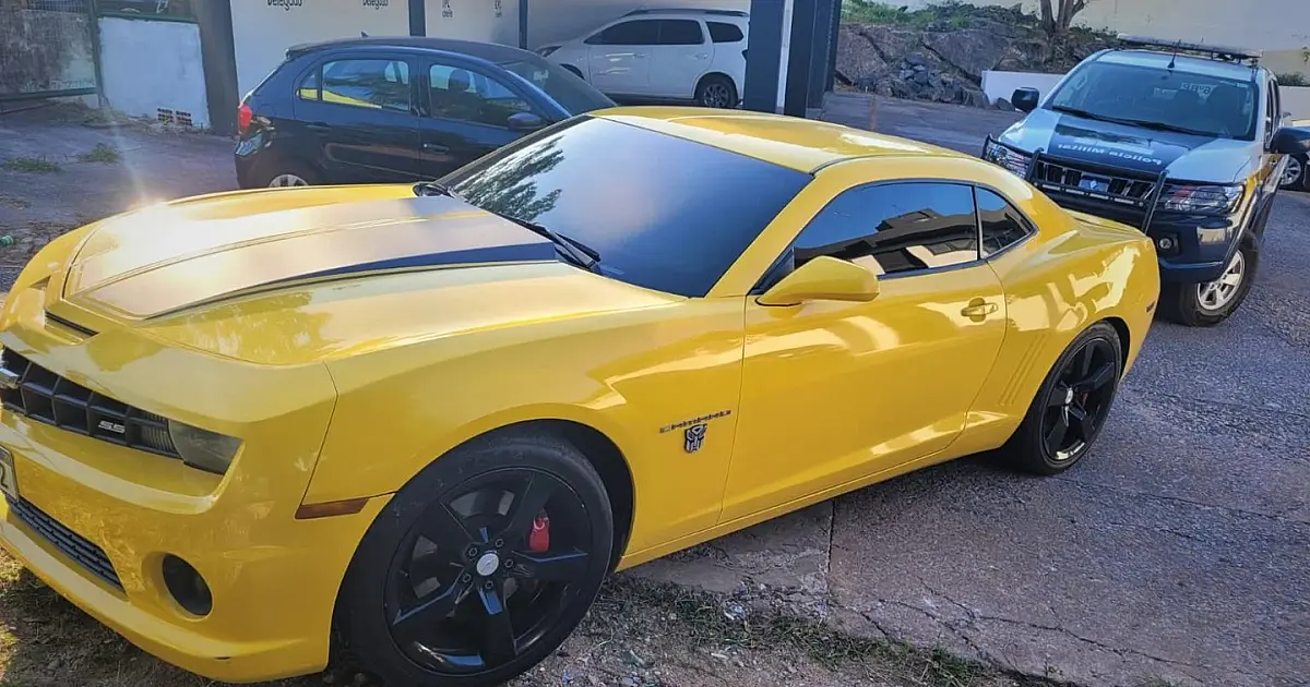 Camaro é recuperado e condutor é preso por receptação em Corumbá