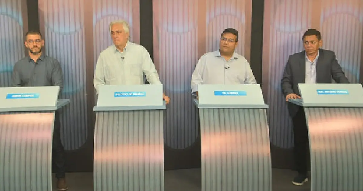 Debate na TV é marcado por embate entre Pardal e Dr. Gabriel