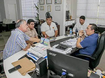 Representantes da Ferrovia Oriental visitam Corumbá em missão técnica da Rota Bioceânica
