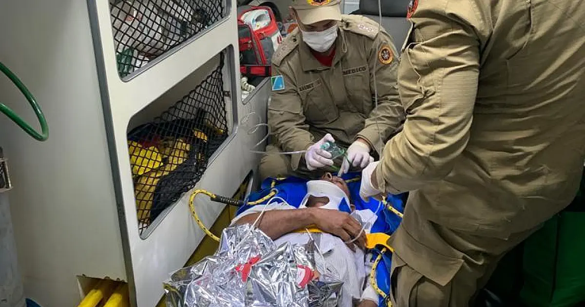 Vítima de queda de cavalo é socorrida com sintomas de Traumatismo Cranicoencefálico