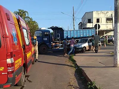 Vítima de colisão com caminhão recusa atendimento do Pronto Socorro