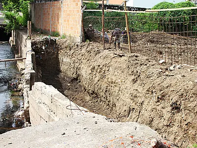 Iniciadas obras para reconstrução de galeria no bairro Cervejaria