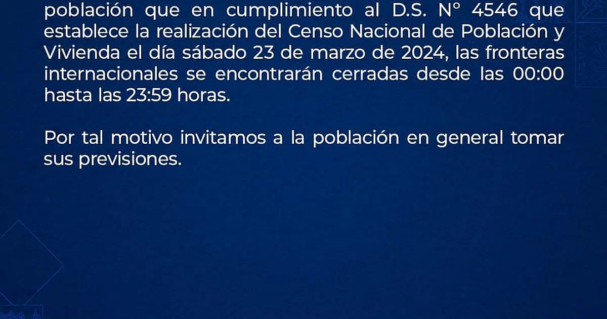 Fronteira será fechada a partir da meia noite deste sábado (23)