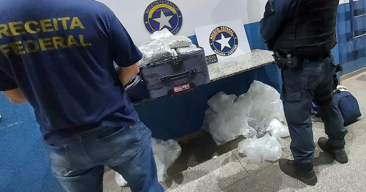 Brasileiro é preso com 16 kg de maconha na fronteira
