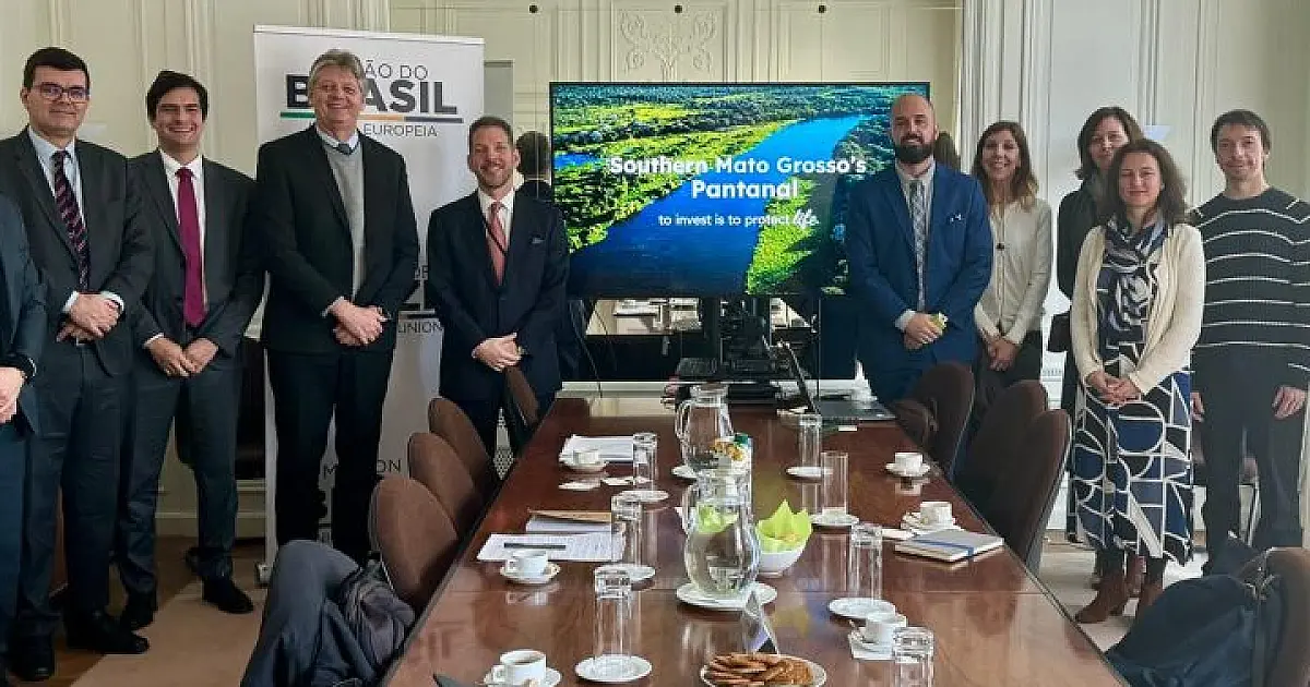 Lei do Pantanal é apresentada para executivos, ONGs e autoridades da União Europeia