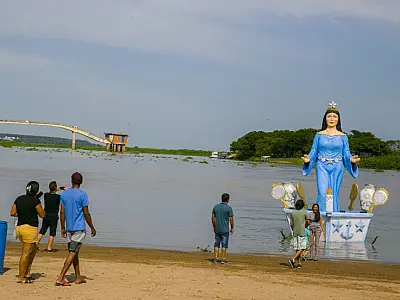 Louvação à Iemanjá acontece hoje e amanhã na Prainha do Porto Geral