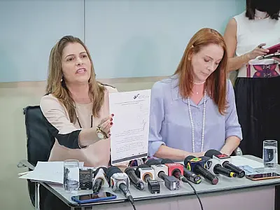 Coletiva: sem Marquinhos Trad, advogadas dizem que vão pedir investigação da denúncia