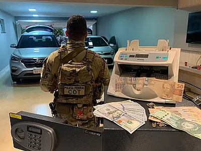 Operação da PF combate tráfico de drogas e armas na fronteira com o Paraguai