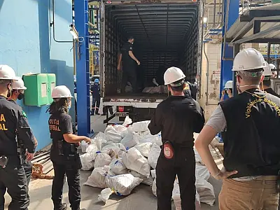 PF incinera 2,5t de drogas em Três Lagoas
