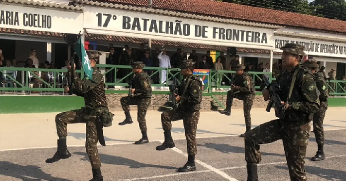 Dia do Soldado é celebrado no 17&ordm; Batalhão de Fronteira