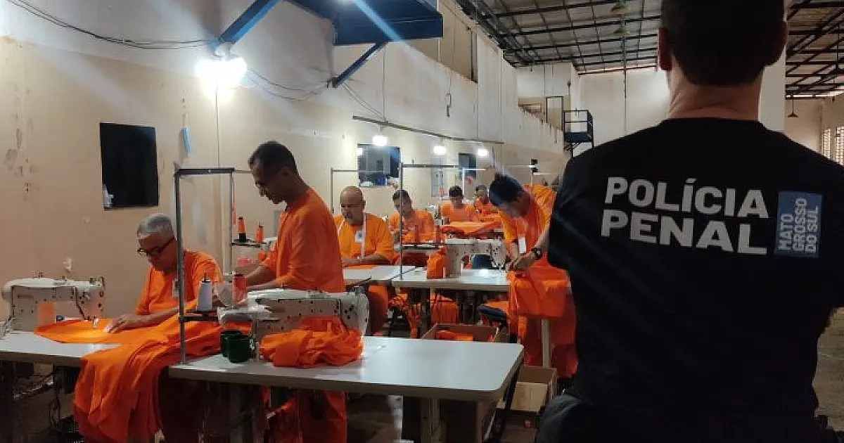 Confecção de uniformes nos presídios faz MS economizar mais de R$ 1 milhão