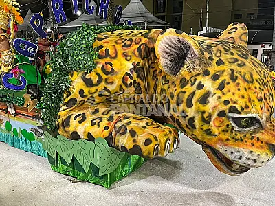 Caprichosos de Corumbá abre a primeira noite de desfile com aposta no amor