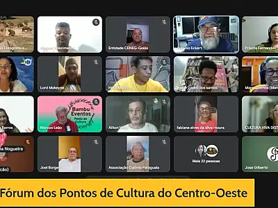 Teia Virtual do Centro-Oeste reúne 160 participantes e fortalece Cultura Viva