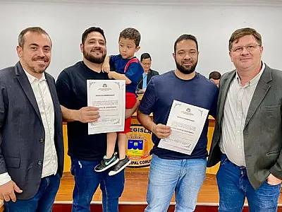 Empresários são homenageados por show que marcou o retorno de eventos na cidade